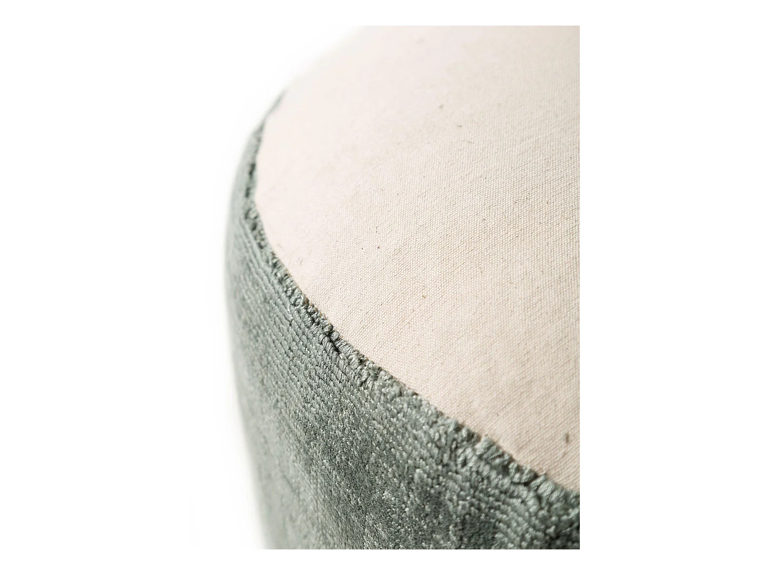 Pouf Nova Vert clair 55x55x30 cm