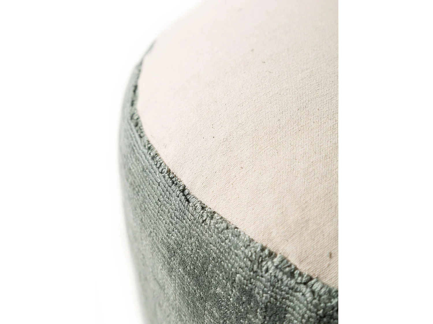 Pouf Nova Vert clair 55x55x30 cm