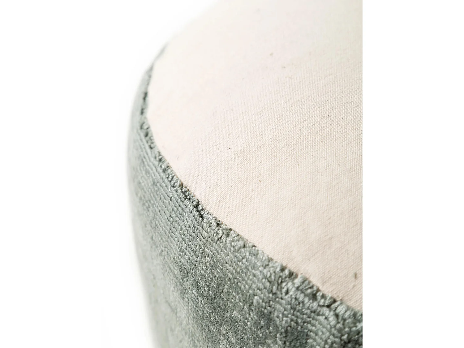 Pouf Nova Vert clair 55x55x30 cm