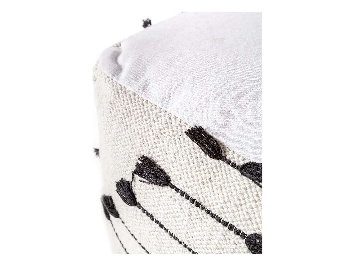 Pouf Bo Ivory 45x45x45 cm