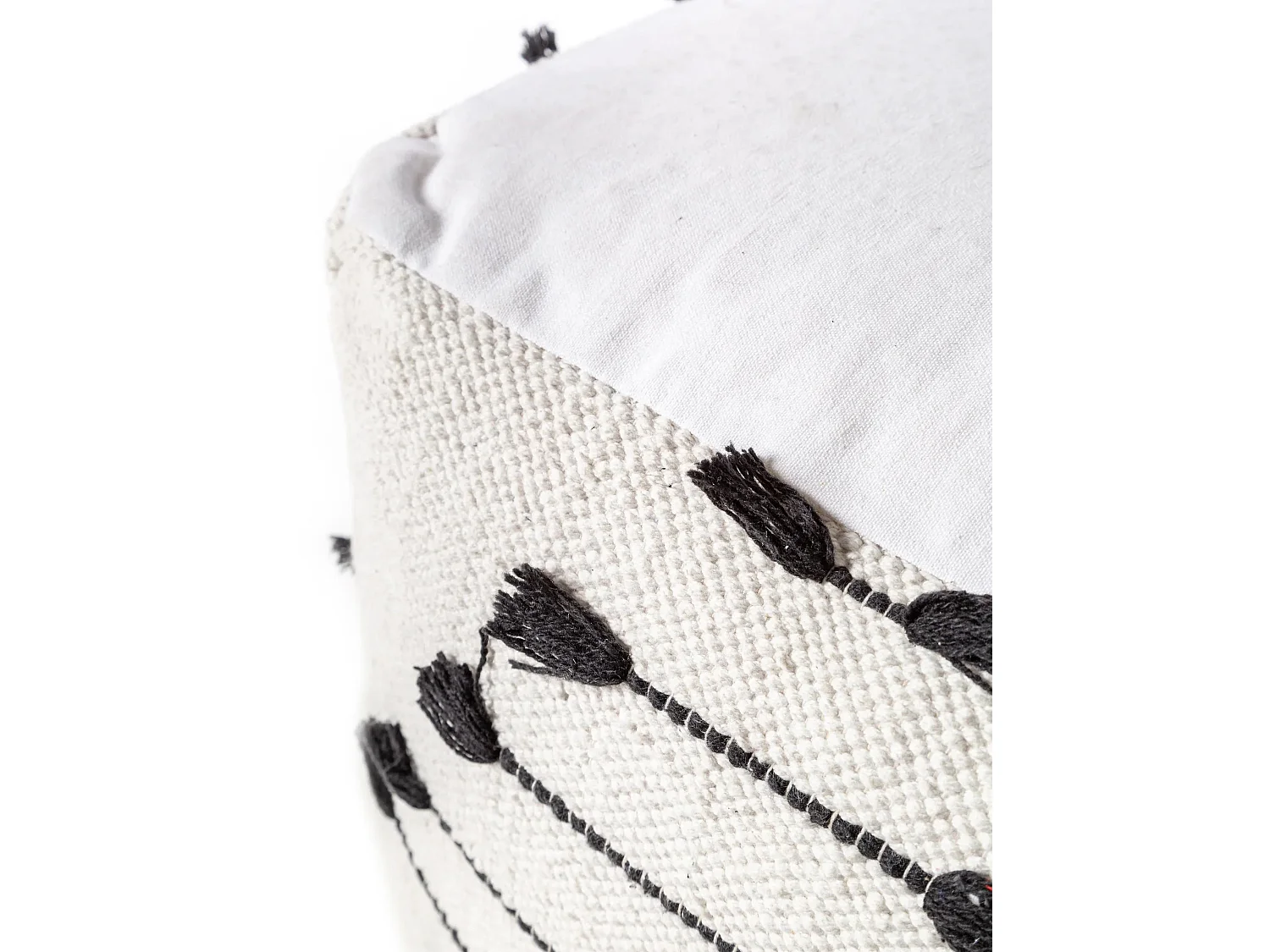 Pouf Bo Ivory 45x45x45 cm