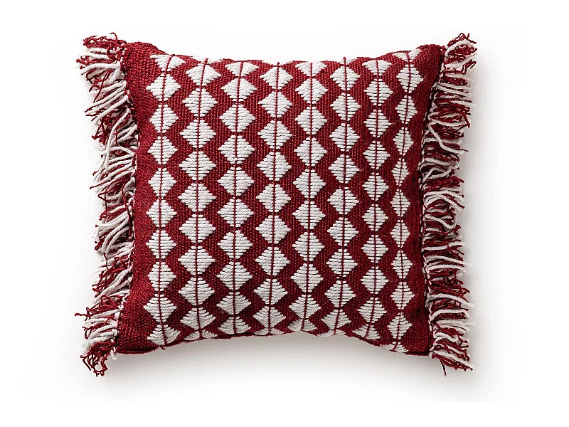 Coussin d'intérieur et d'extérieur Morty Rouge 40x40 cm