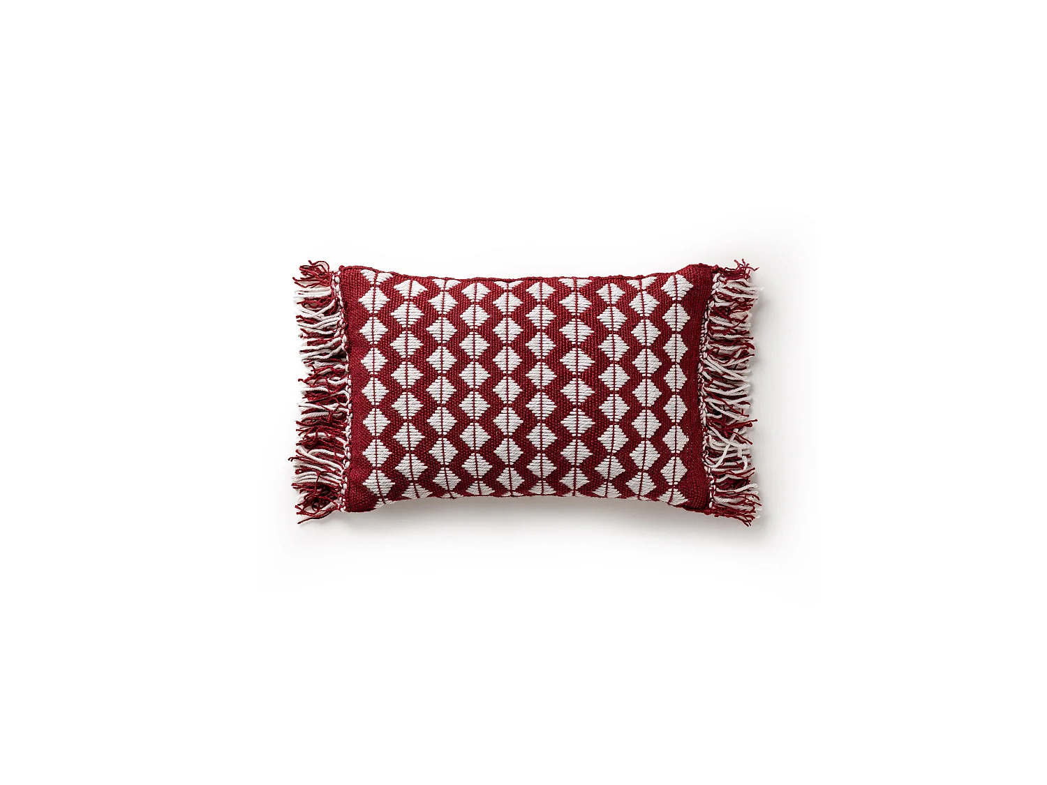 Coussin d'intérieur et d'extérieur Morty Rouge 30x50 cm