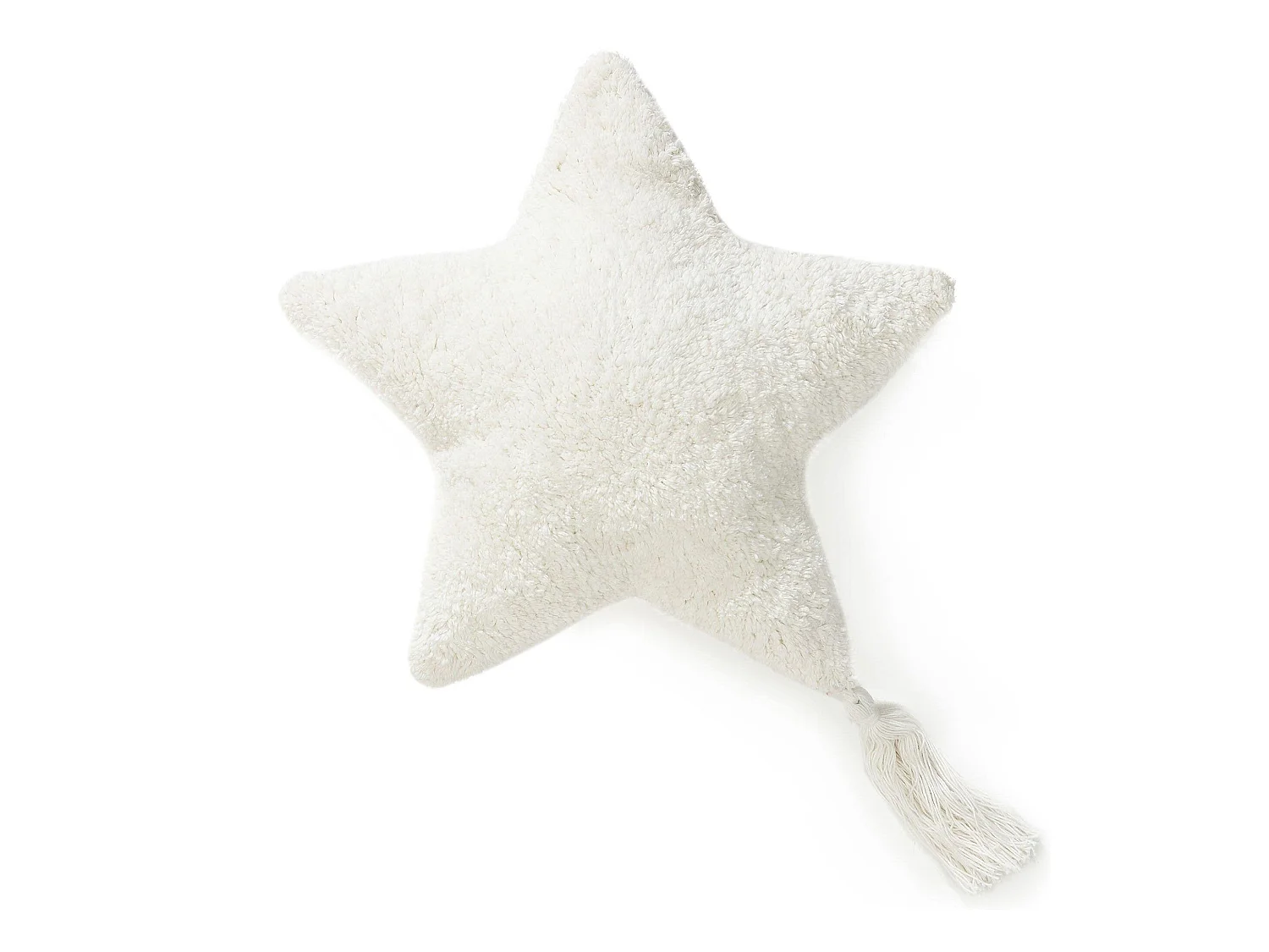 Coussin Stars Crème 45x45 cm