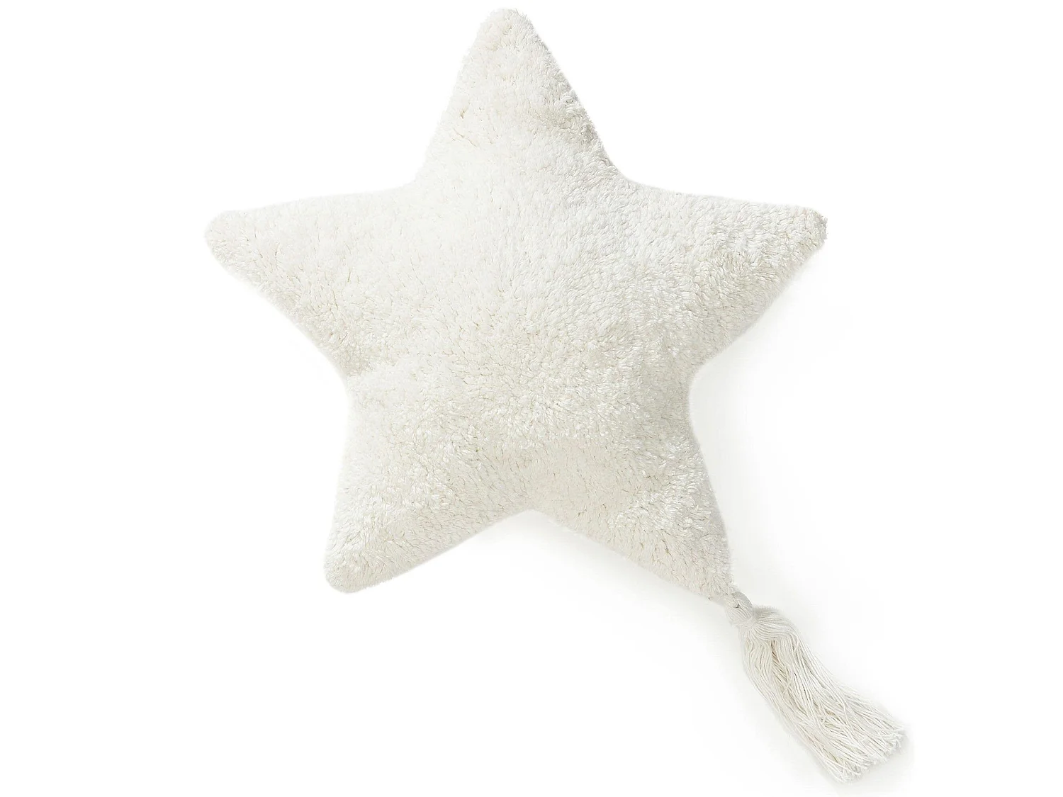 Coussin Stars Crème 45x45 cm