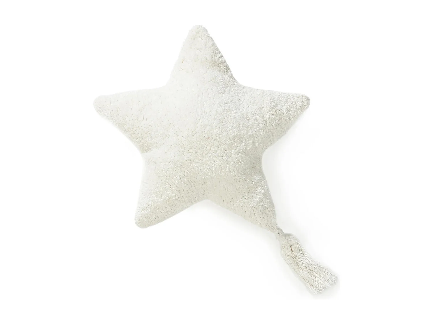Coussin Stars Crème 45x45 cm