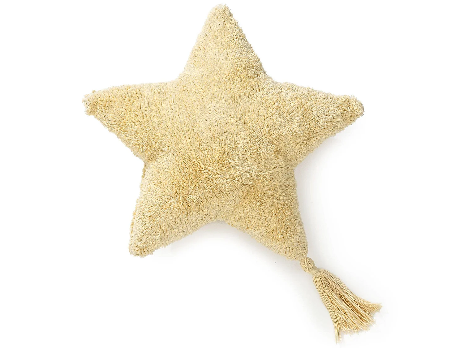 Coussin Stars Jaune 45x45 cm