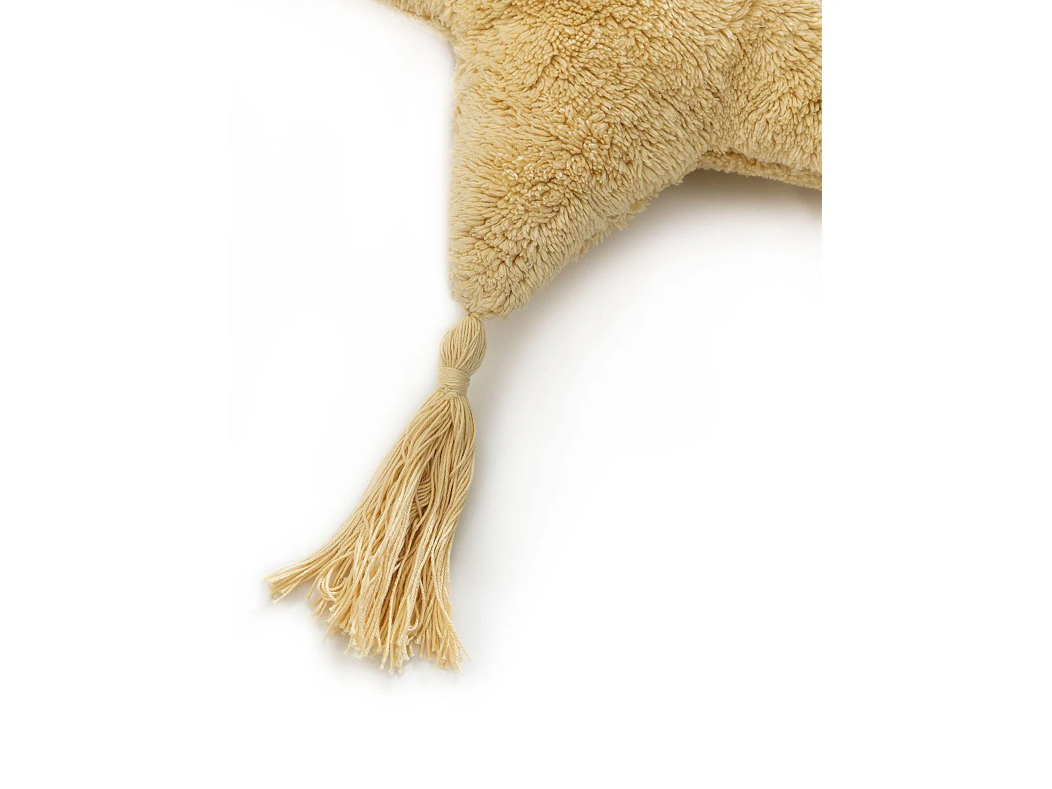 Coussin Stars Jaune 45x45 cm