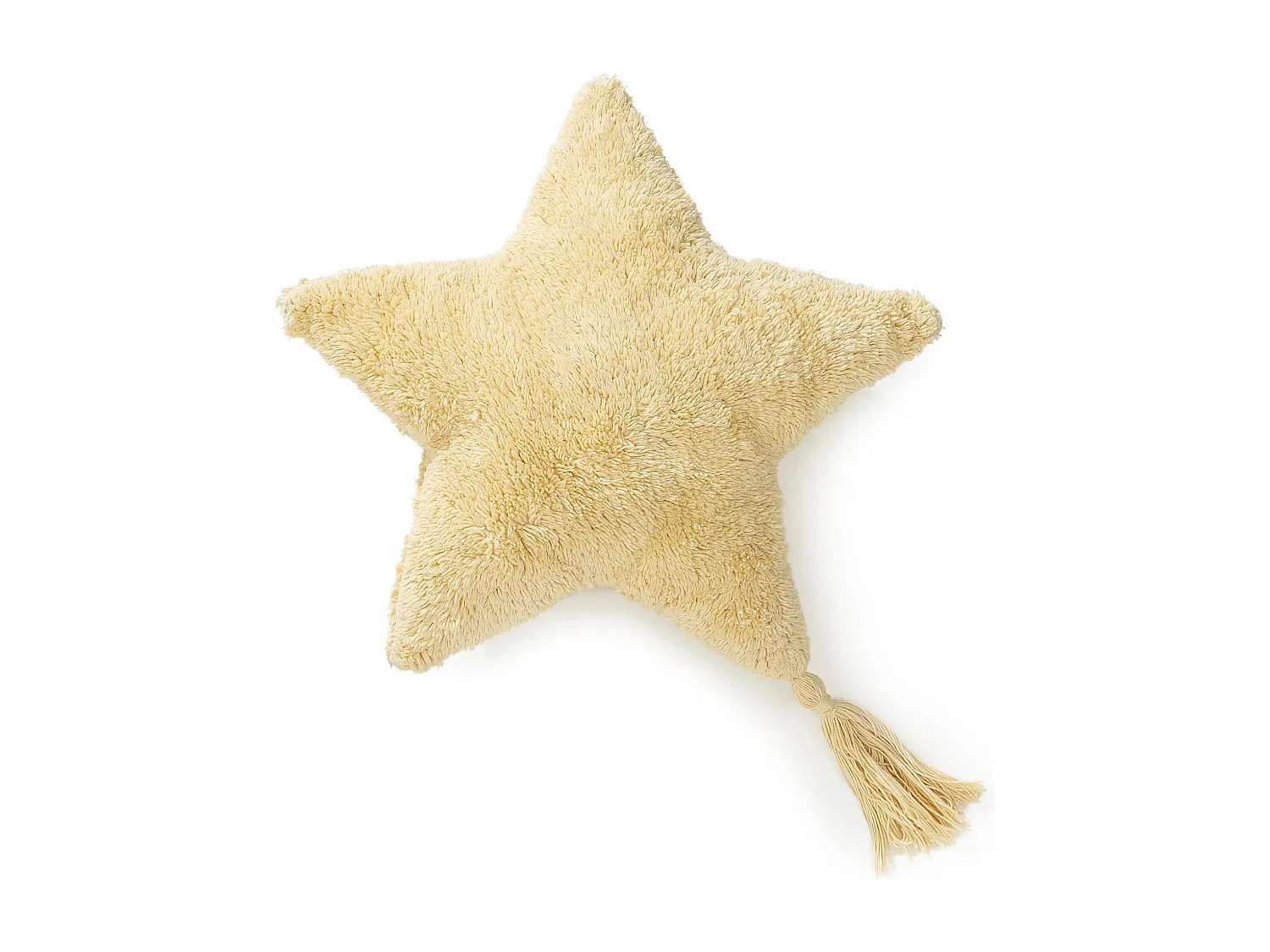 Coussin Stars Jaune 45x45 cm