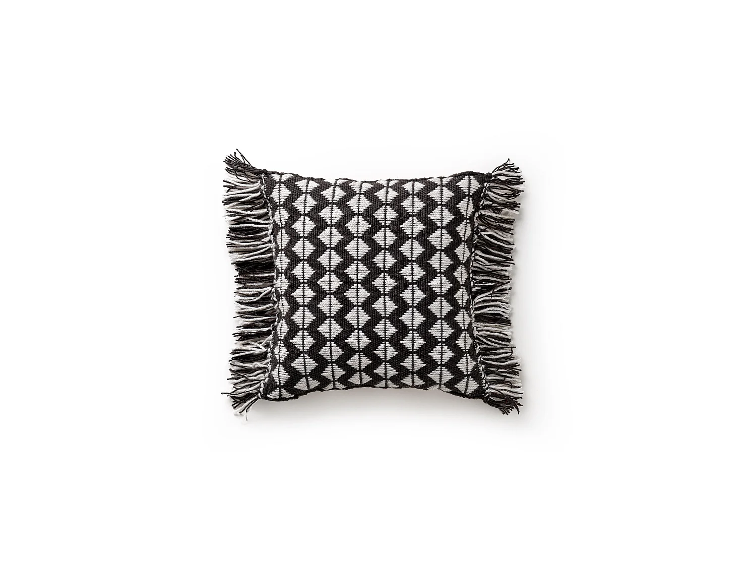 Coussin d'intérieur et d'extérieur Morty Noir & Blanc 40x40 cm