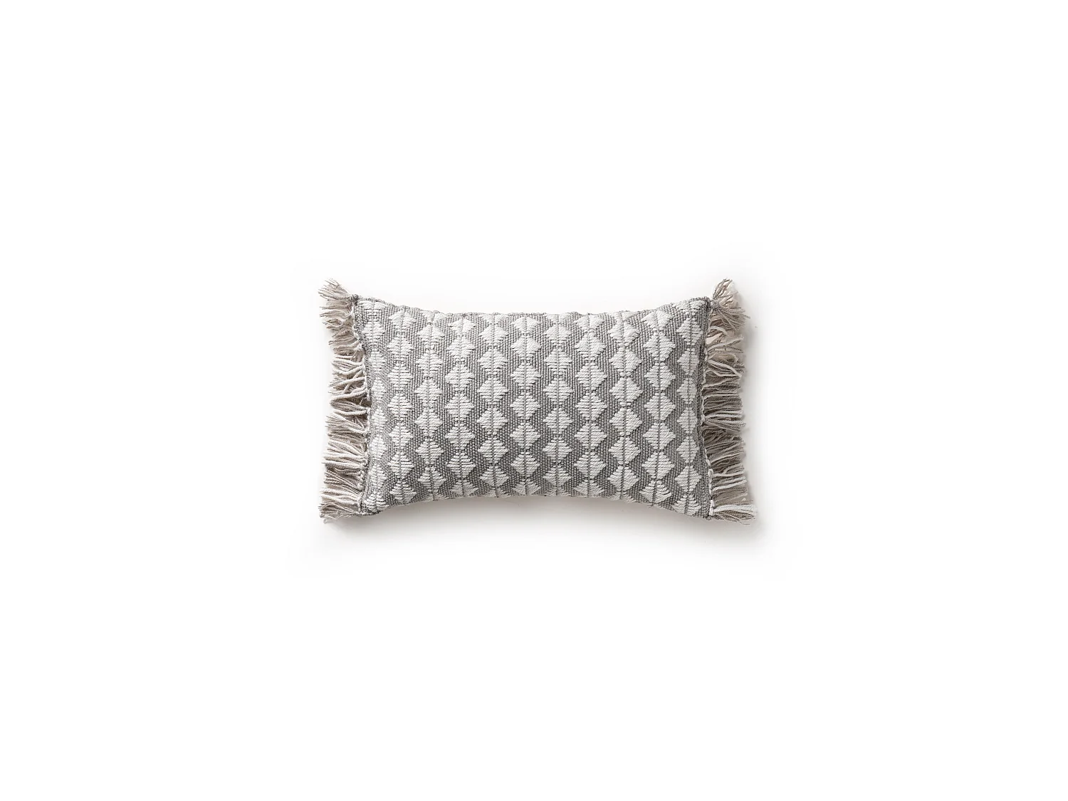 Coussin d'intérieur et d'extérieur Morty Gris 30x50 cm