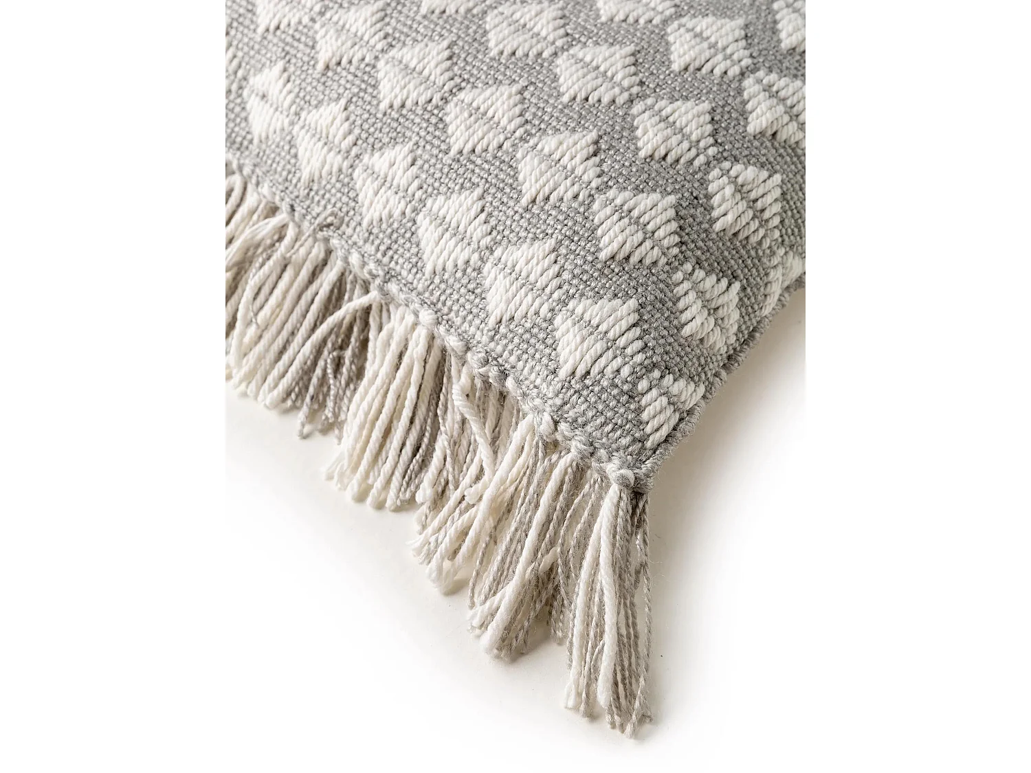 Coussin d'intérieur et d'extérieur Morty Gris 30x50 cm