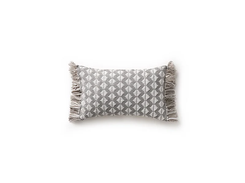 Coussin d'intérieur et d'extérieur Morty Gris 30x50 cm