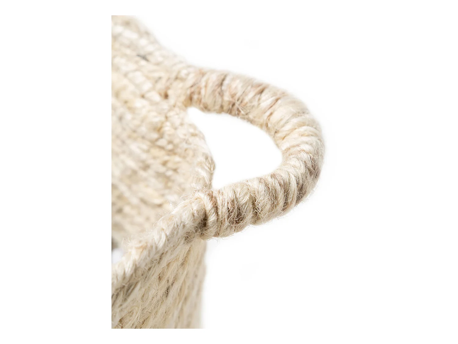 Panier Aylin Crème/Gris 30x30x30 cm