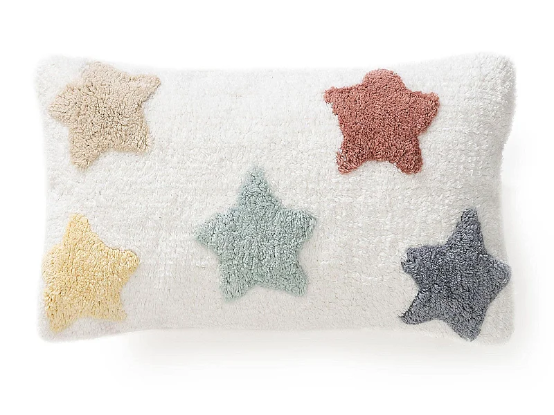 Housse de coussin Stars Multicouleur 30x50 cm