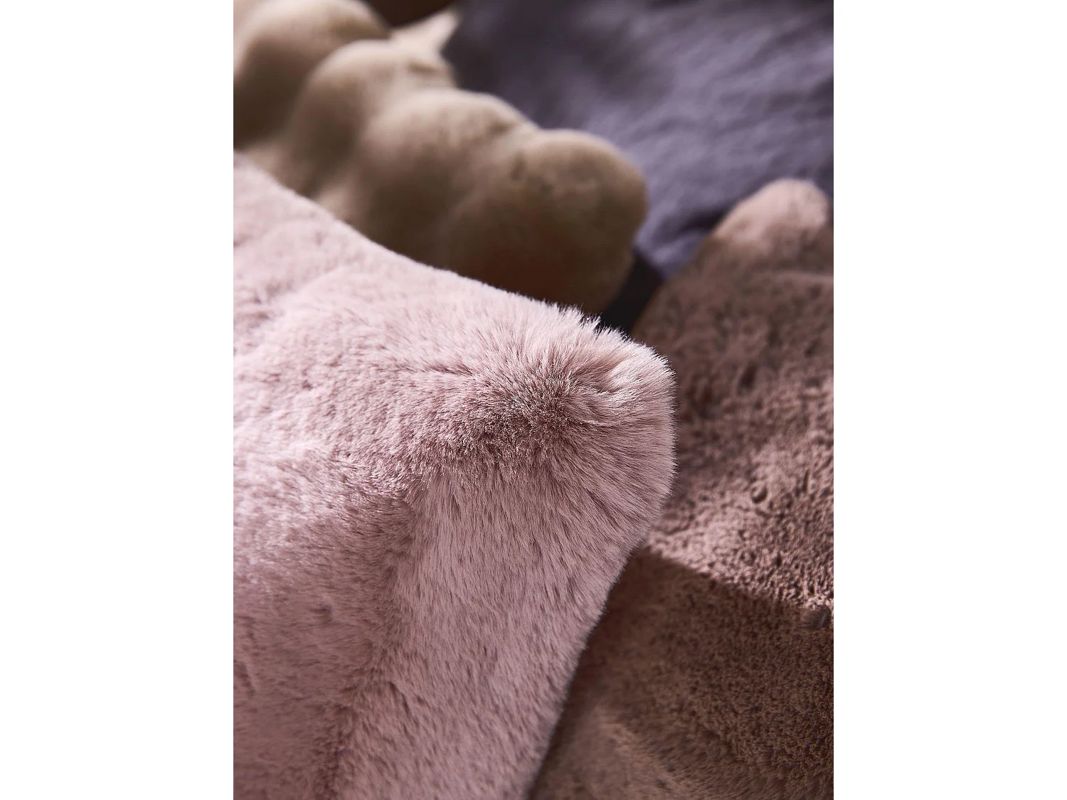 Housse de coussin Dave Rose 45x45 cm