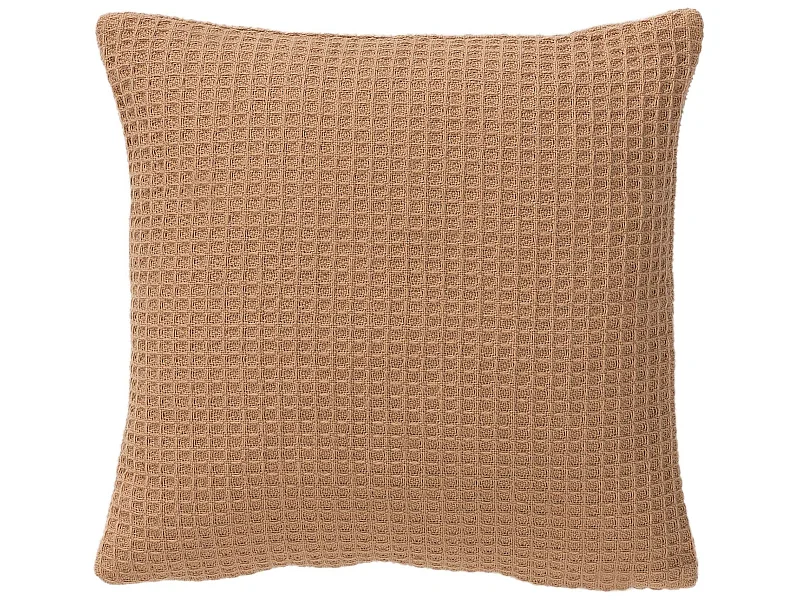 Housse de coussin Amalia Marron clair 45x45 cm
