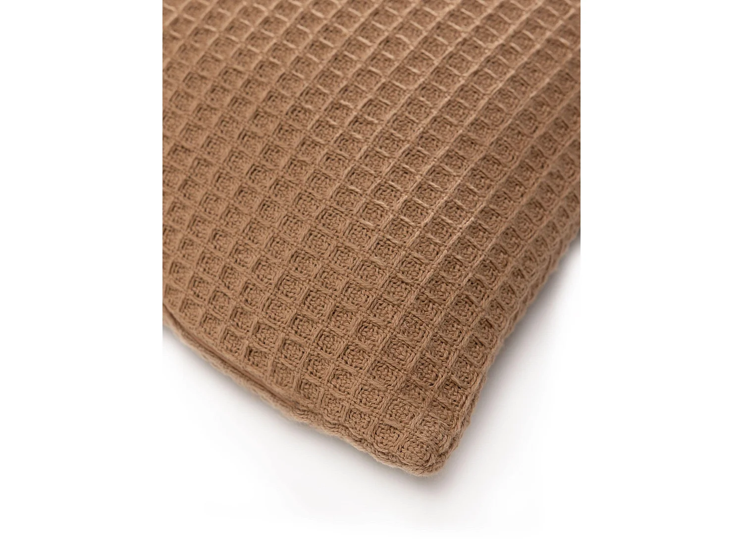 Housse de coussin Amalia Marron clair 45x45 cm