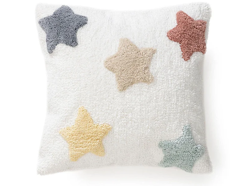 Housse de coussin Stars Multicouleur 45x45 cm