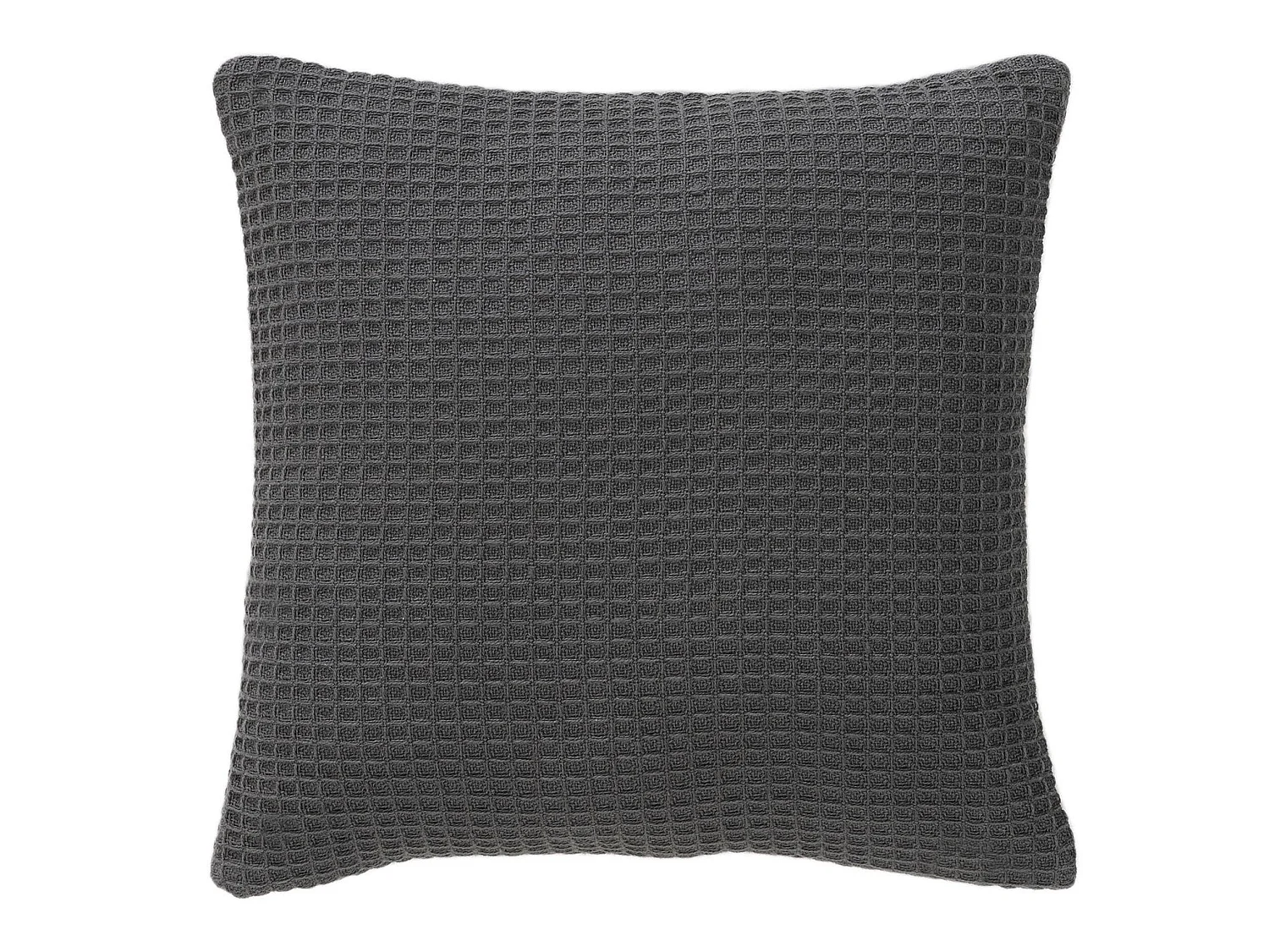Housse de coussin Amalia Gris foncé 45x45 cm
