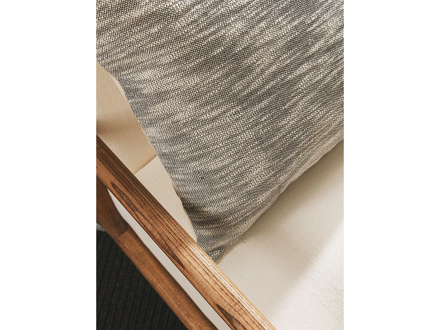 Housse de coussin Nadia Gris 45x45 cm