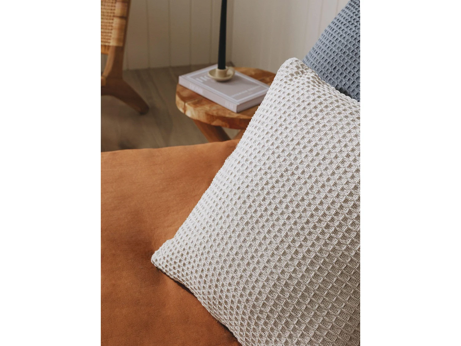 Housse de coussin Amalia Ivory 45x45 cm