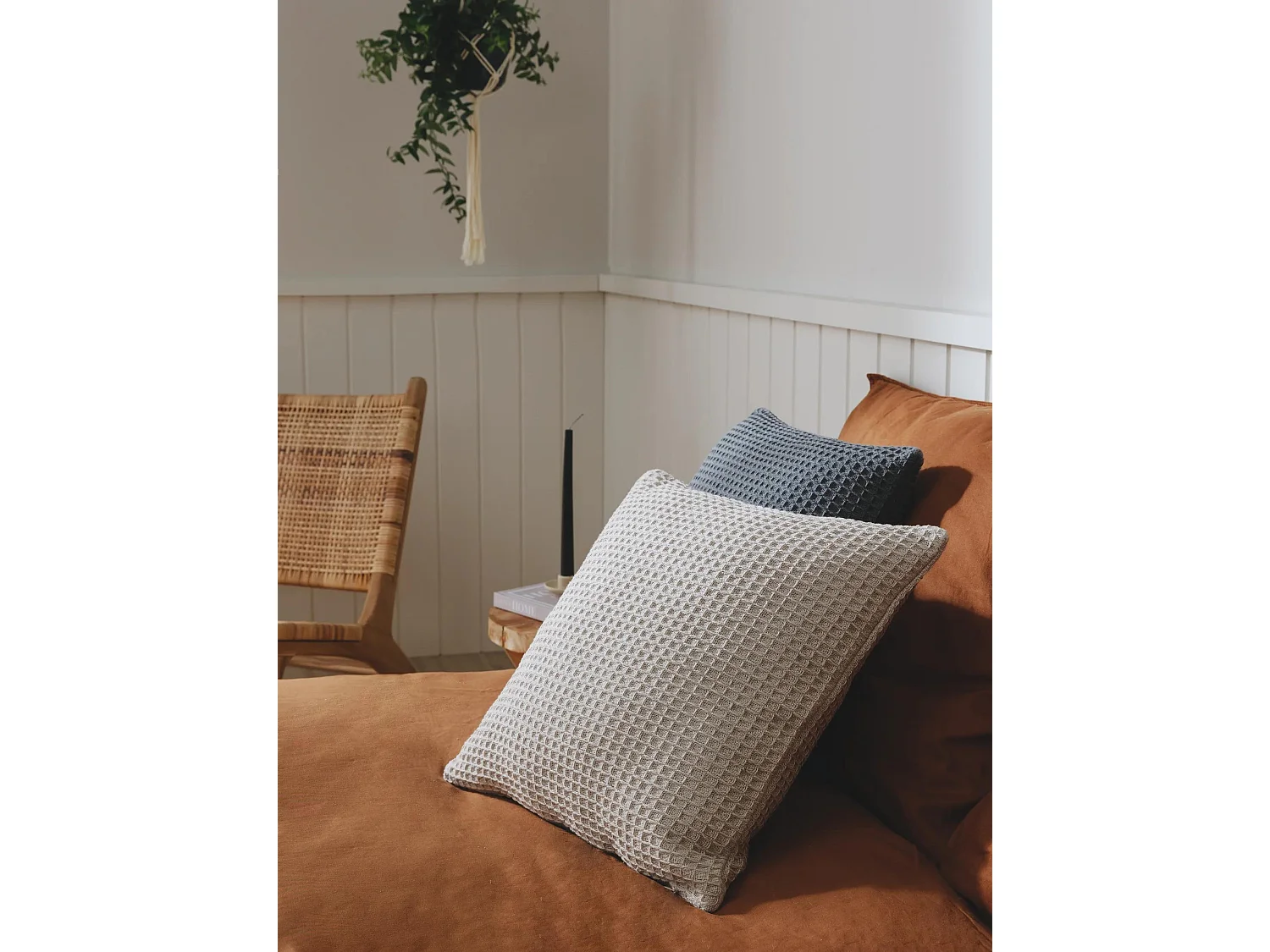 Housse de coussin Amalia Ivory 45x45 cm