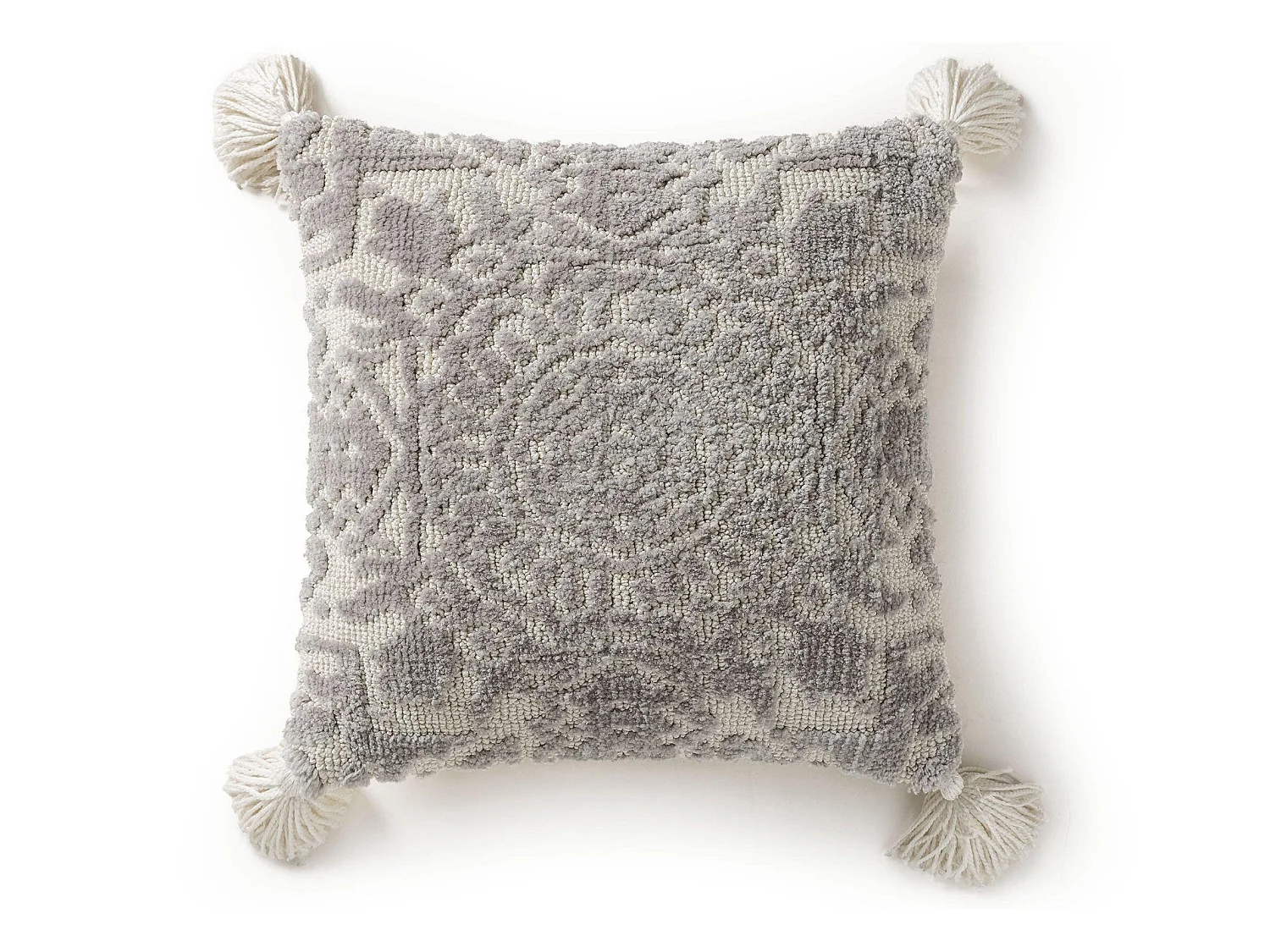 Housse de coussin Elias Gris 45x45 cm