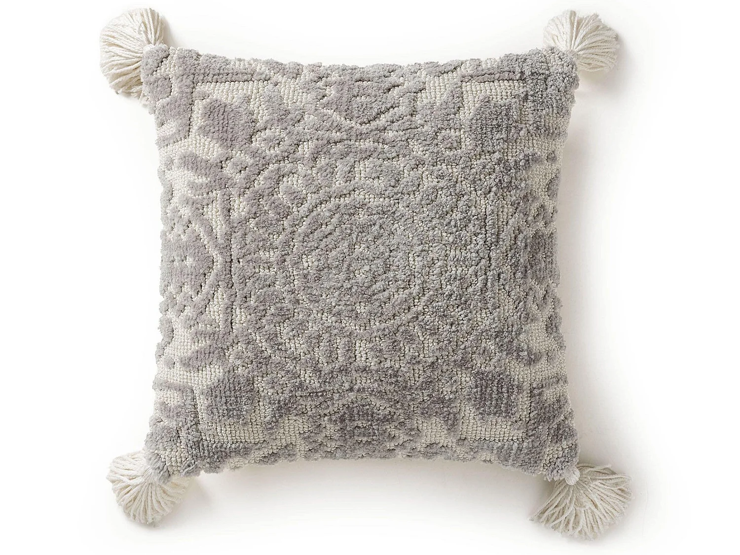 Housse de coussin Elias Gris 45x45 cm