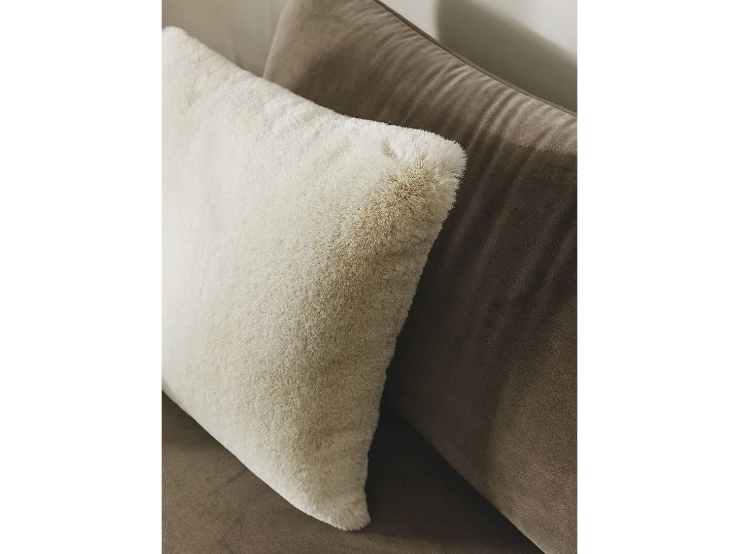 Housse de coussin Dave Crème 45x45 cm