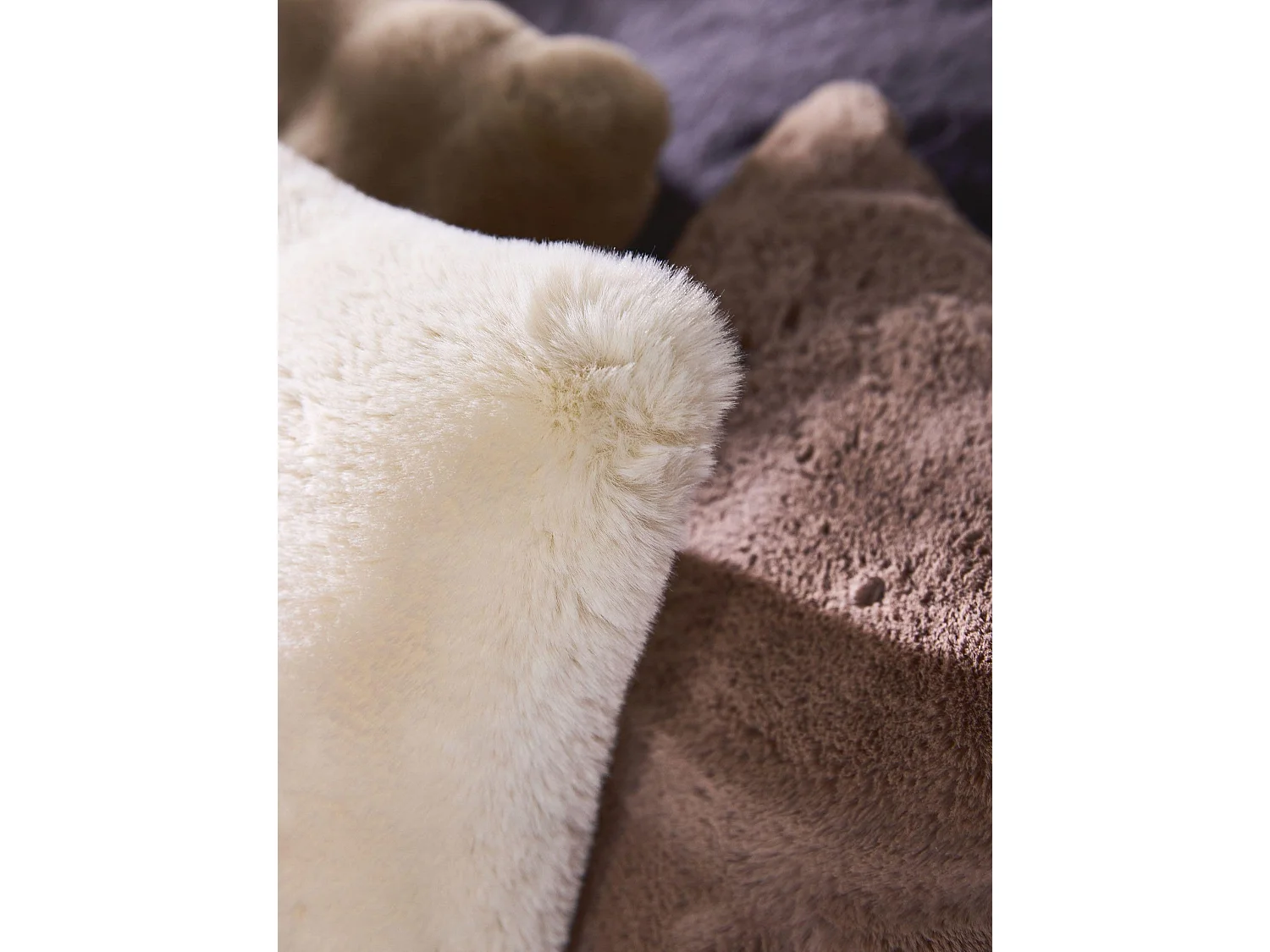 Housse de coussin Dave Crème 45x45 cm