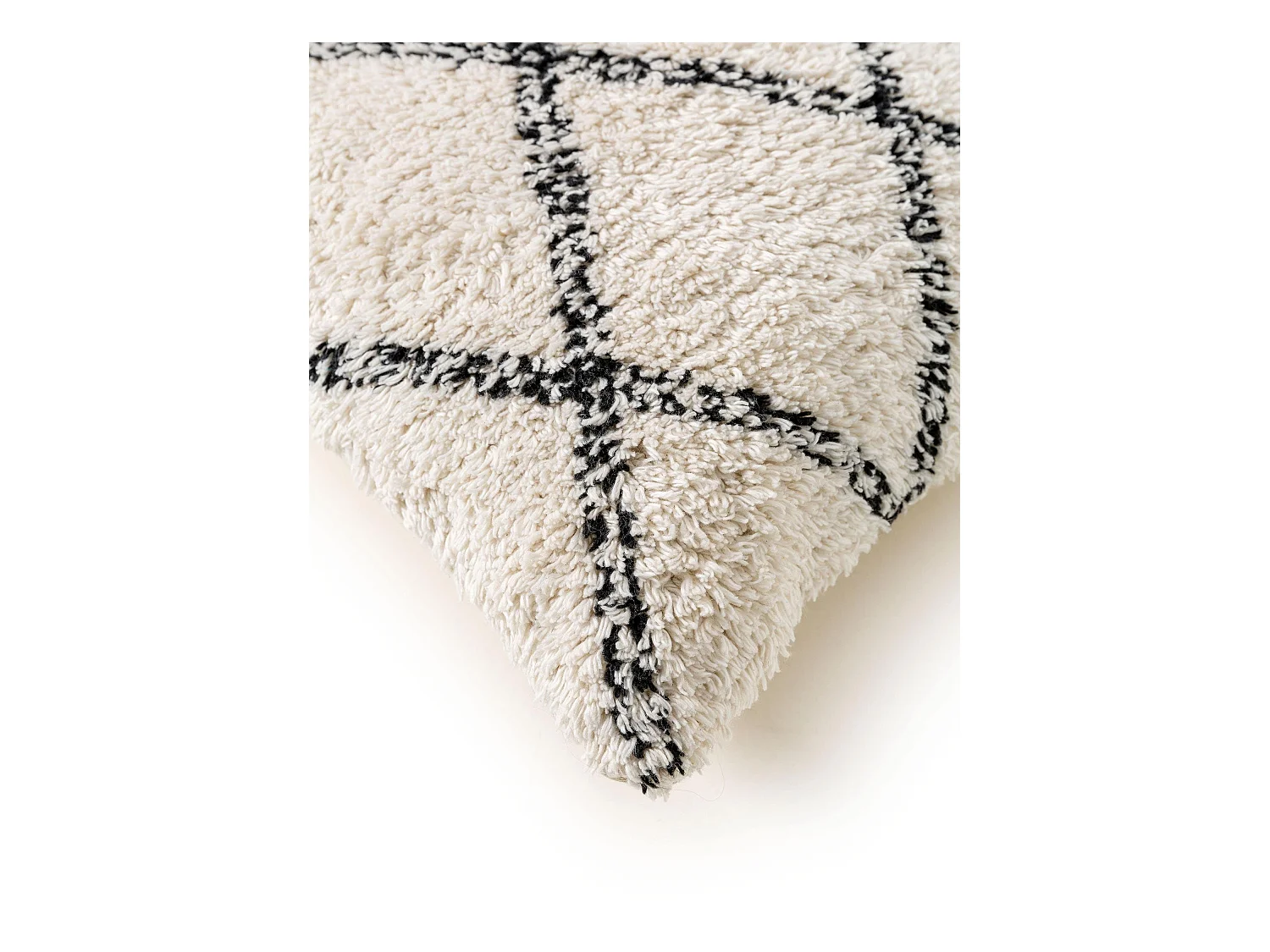 Housse de coussin Naomi Crème 45x45 cm