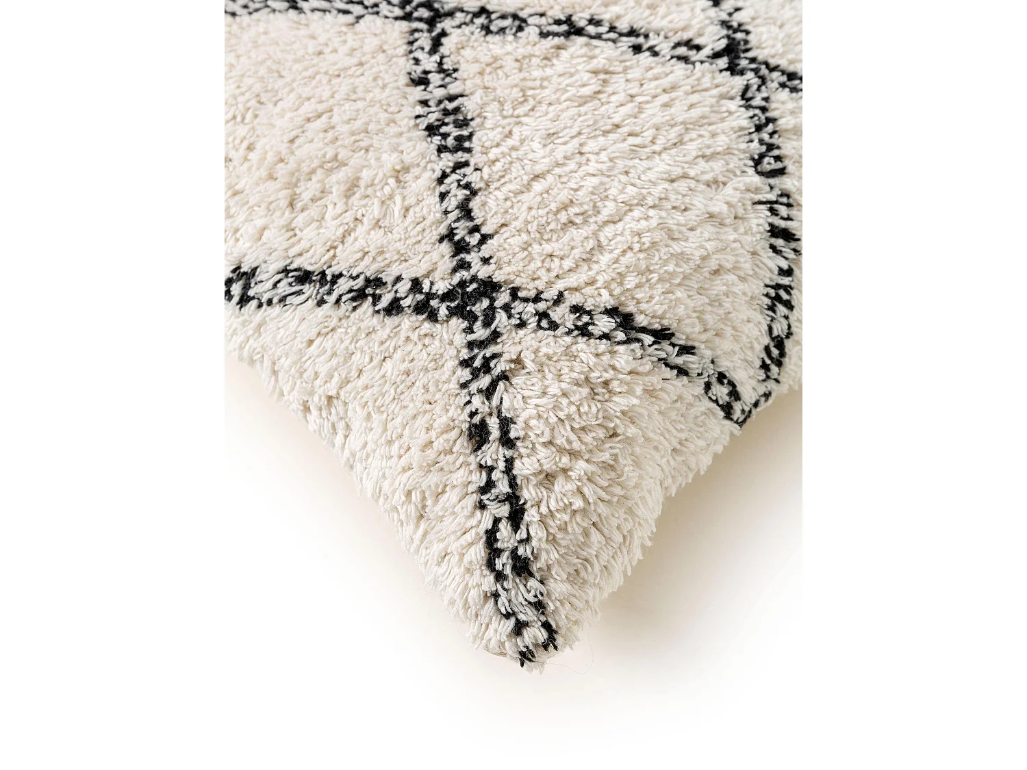 Housse de coussin Naomi Crème 45x45 cm