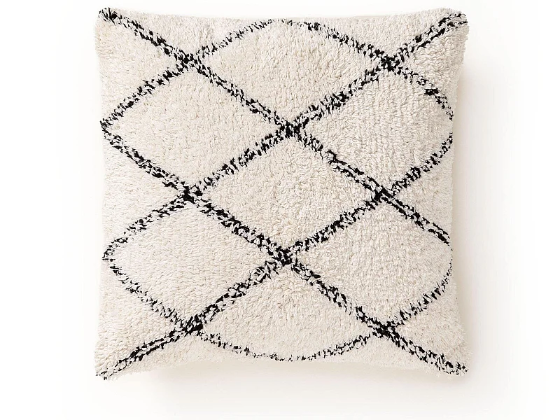 Housse de coussin Naomi Crème 45x45 cm