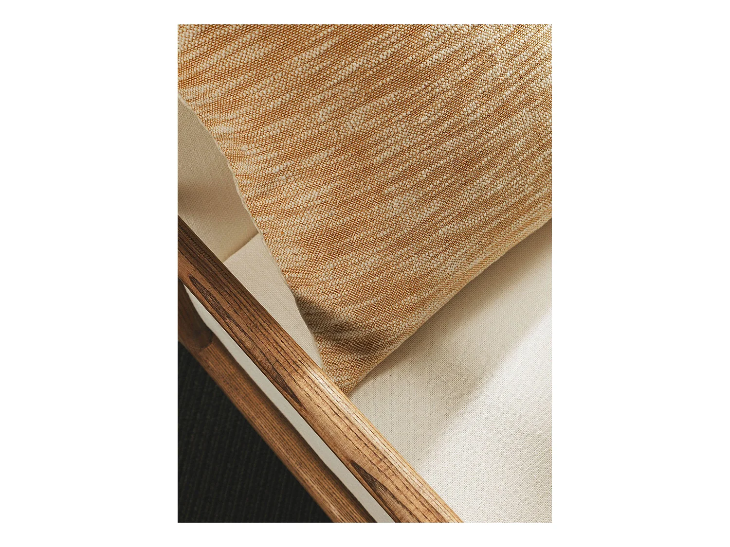 Housse de coussin Nadia Jaune 45x45 cm