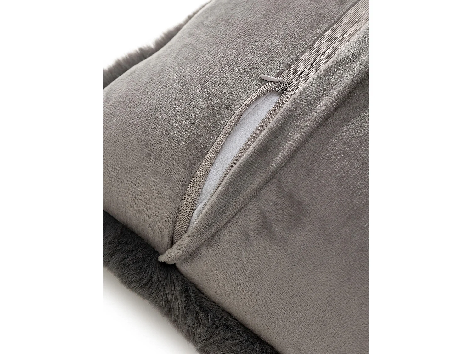 Housse de coussin Dave Anthracite 45x45 cm