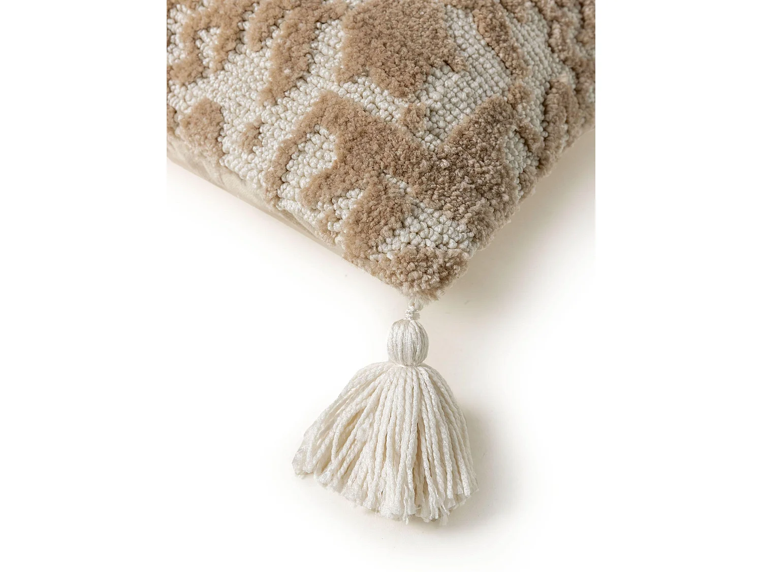 Housse de coussin Elias Beige 45x45 cm