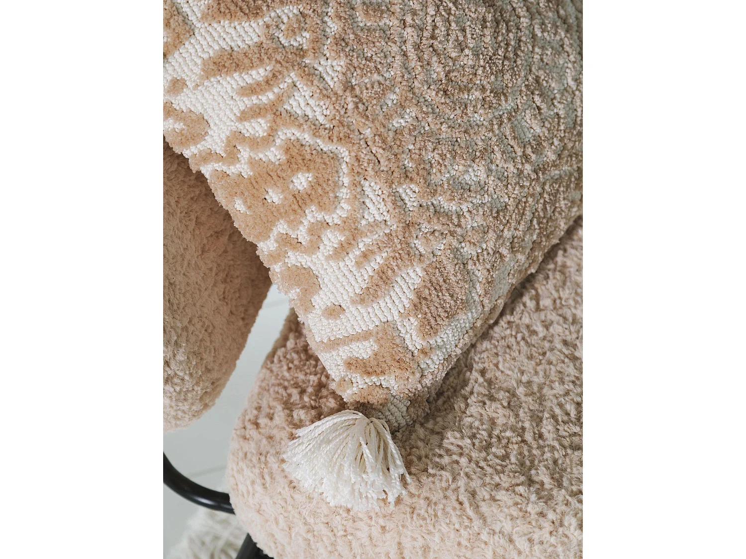 Housse de coussin Elias Beige 45x45 cm