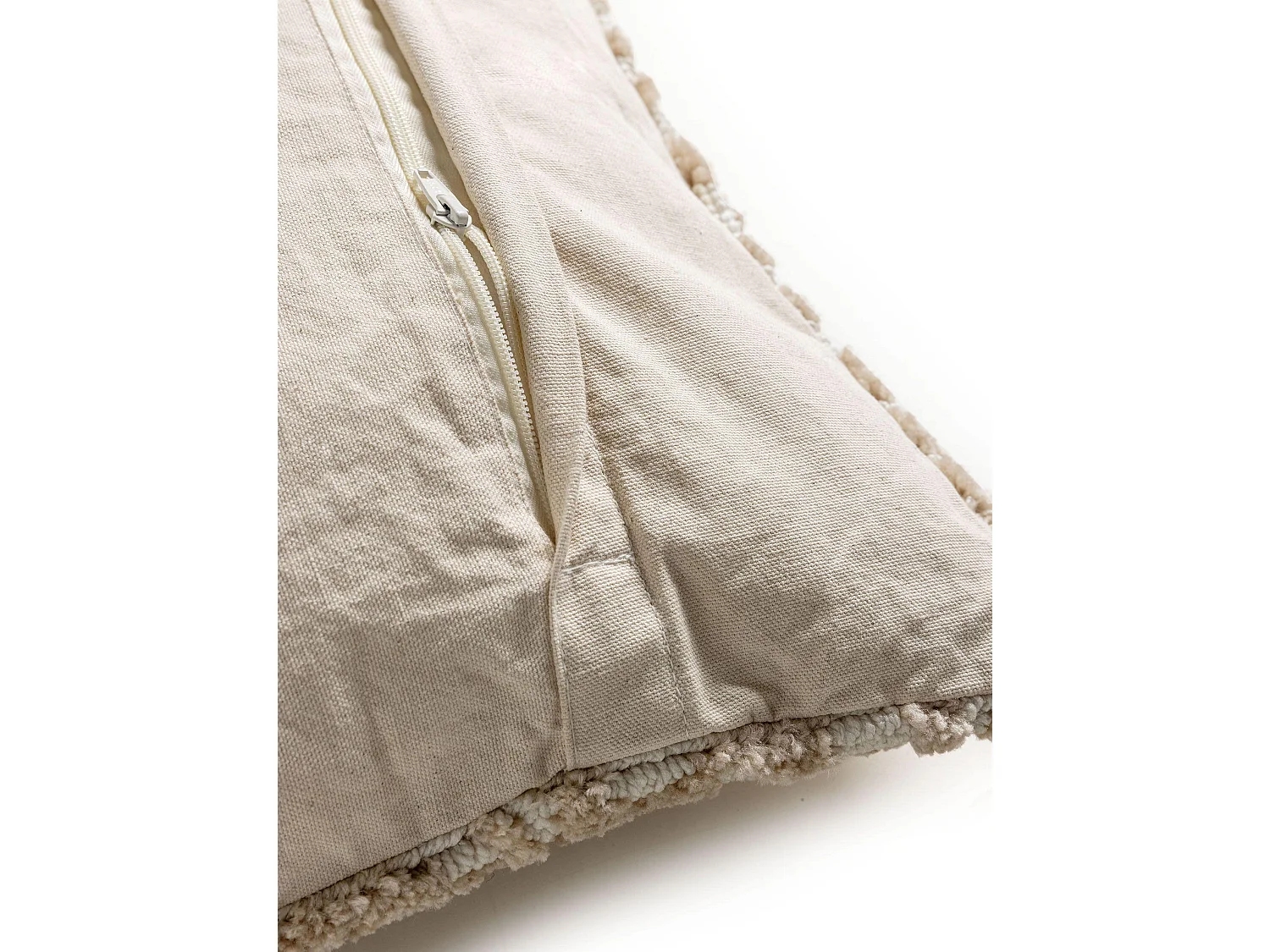 Housse de coussin Elias Beige 45x45 cm