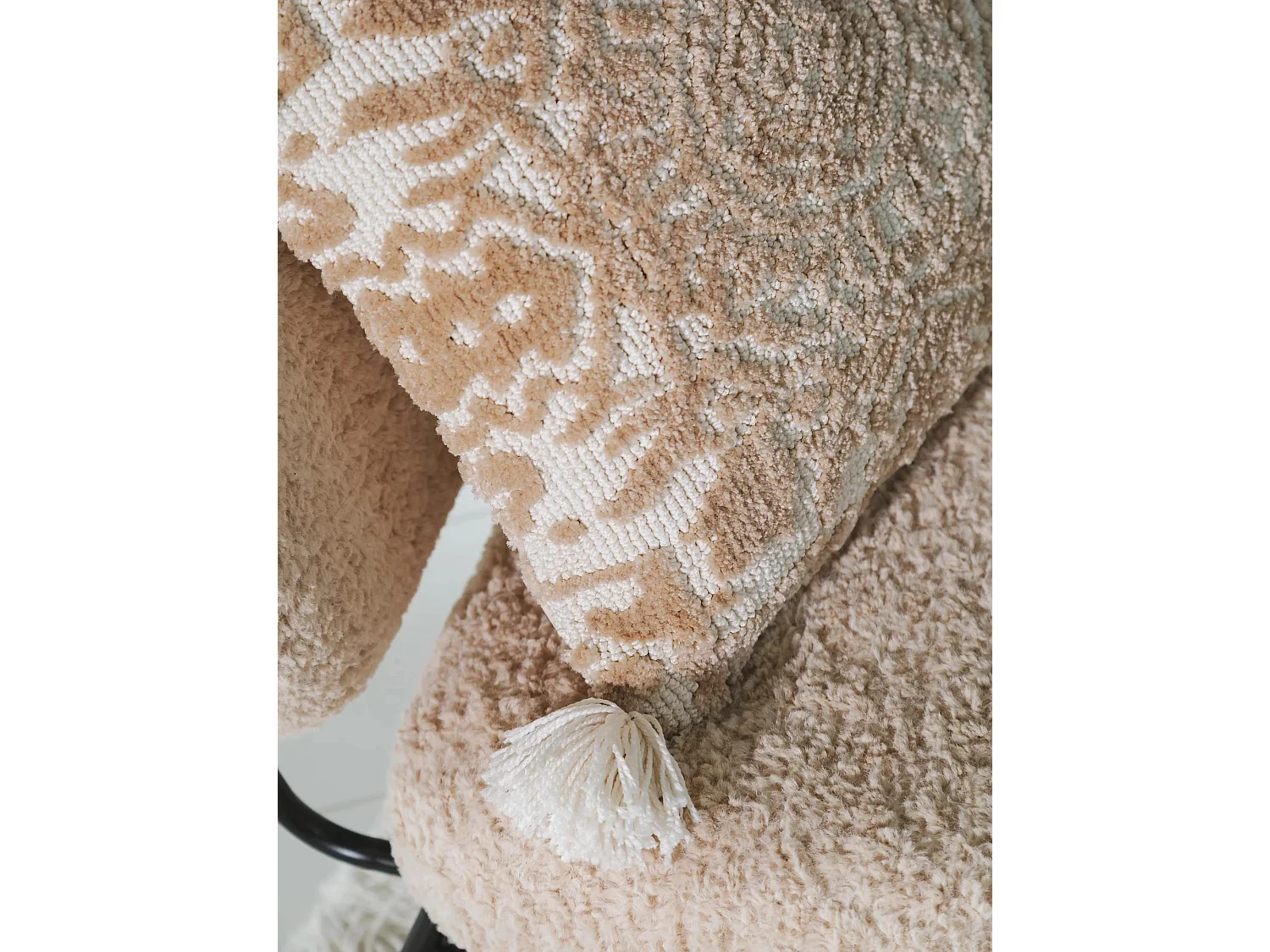 Housse de coussin Elias Beige 45x45 cm