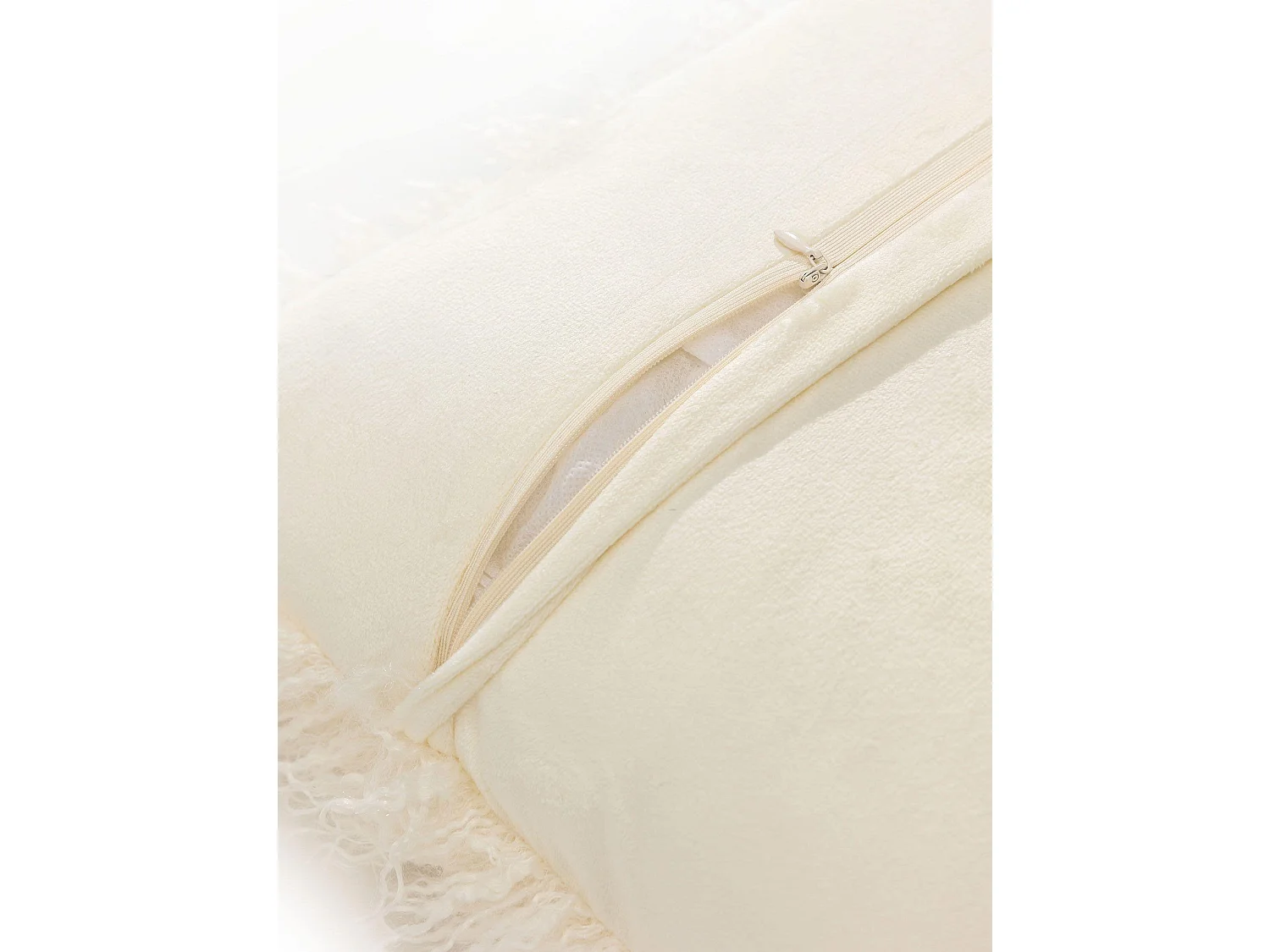 Housse de coussin Oscar Crème 45x45 cm