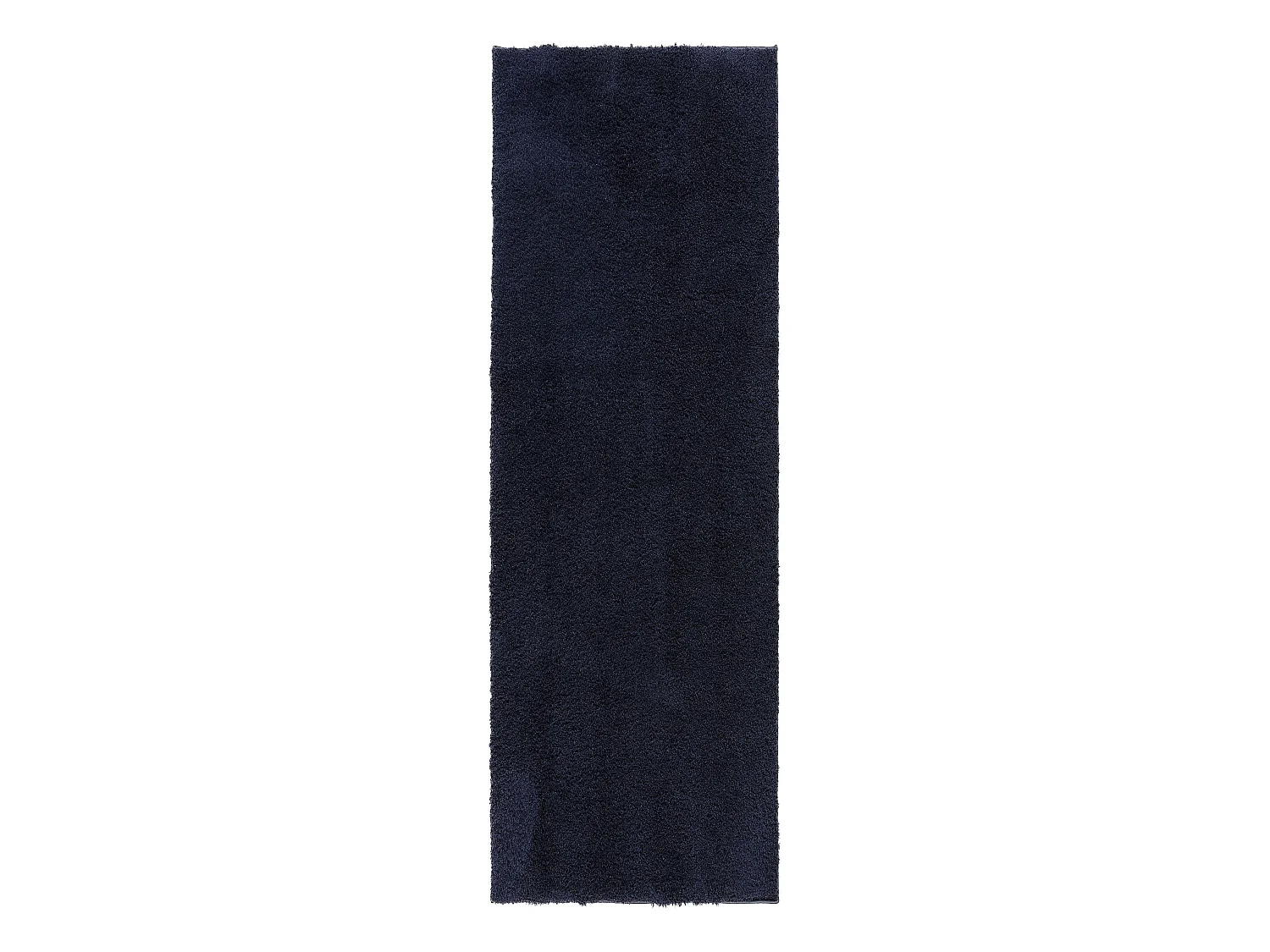 Tapis à poils longs Soda Bleu foncé 80x240 cm
