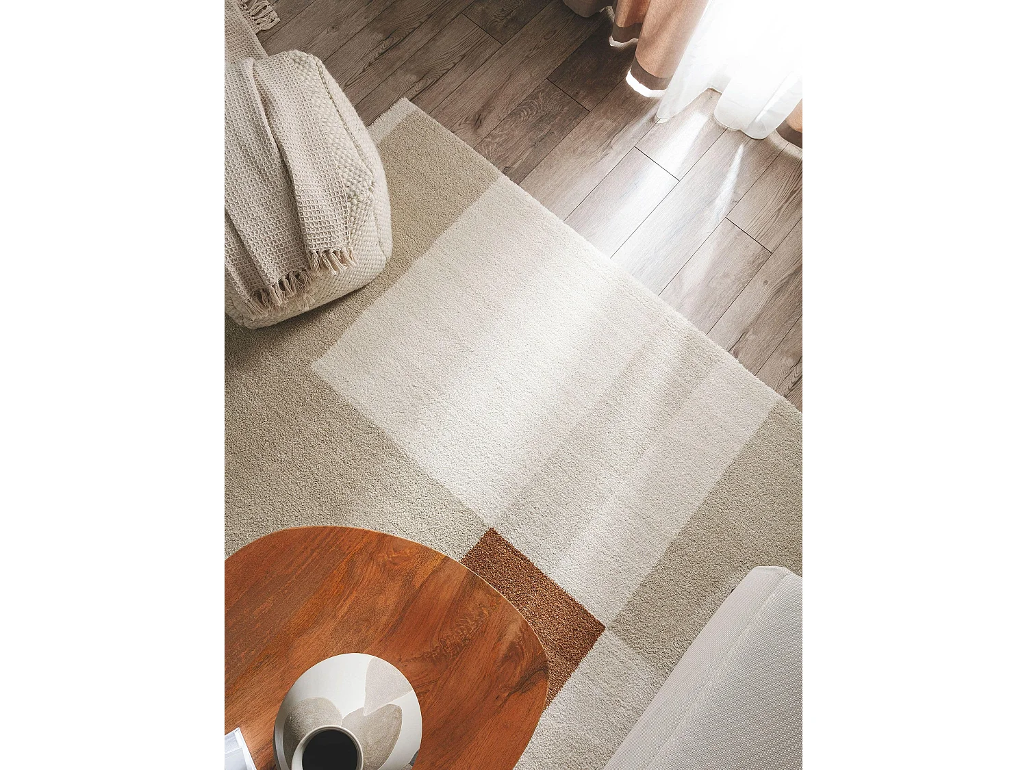 Tapis Tacoma Beige/Marron 240x340 cm