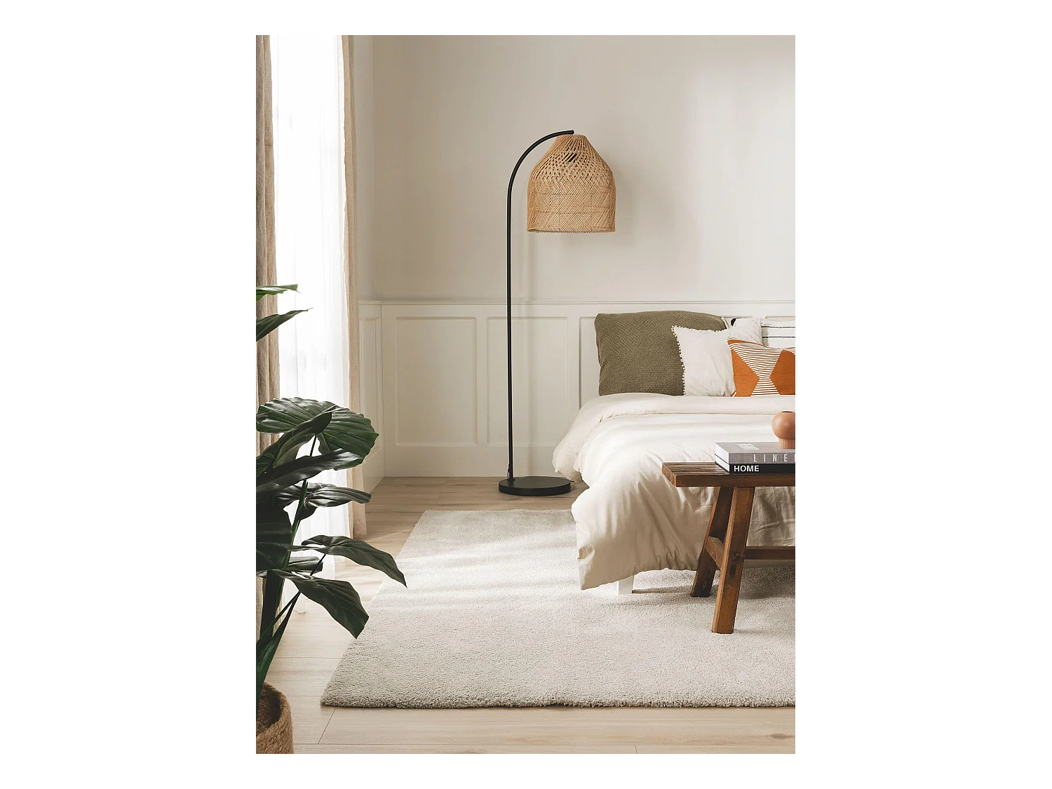 Tapis Tacoma Gris clair 160x230 cm