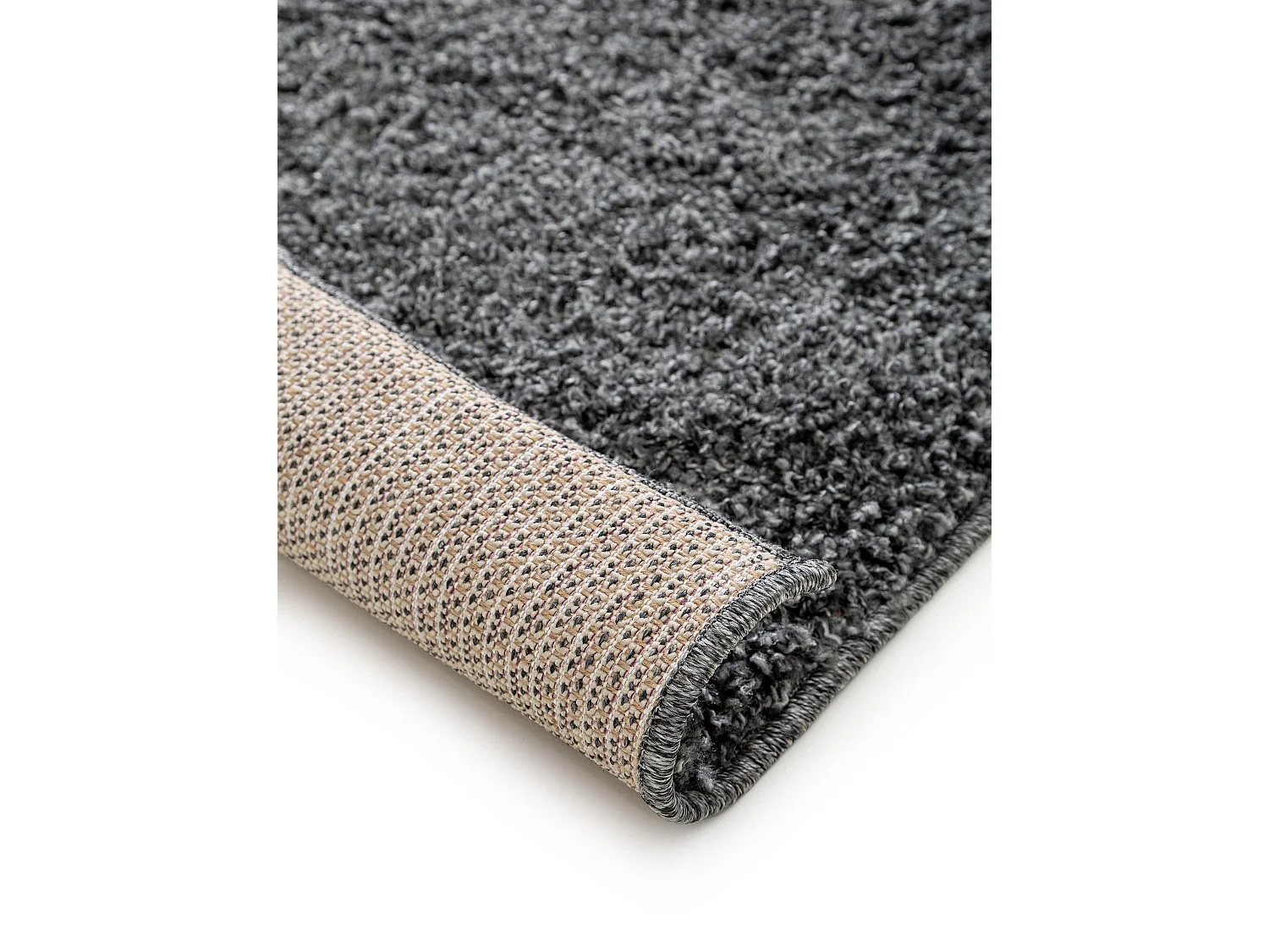 Tapis à poils longs Soho Gris 80x300 cm