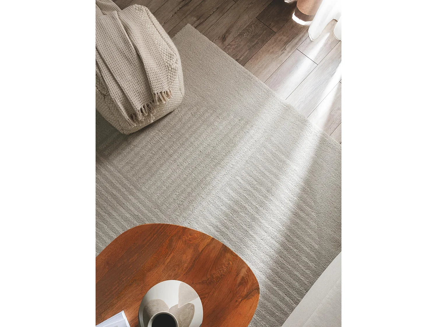 Tapis Tacoma Gris clair 240x340 cm