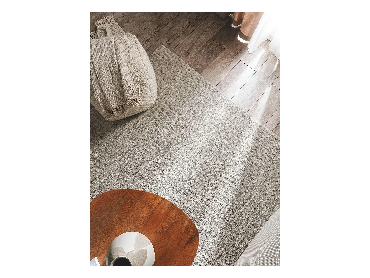 Tapis Tacoma Gris clair 240x340 cm