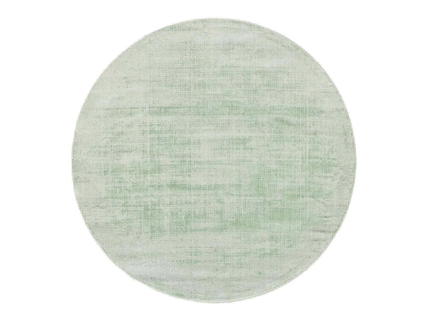 Tapis en viscose Rond Nova Menthe ø 160 cm rond