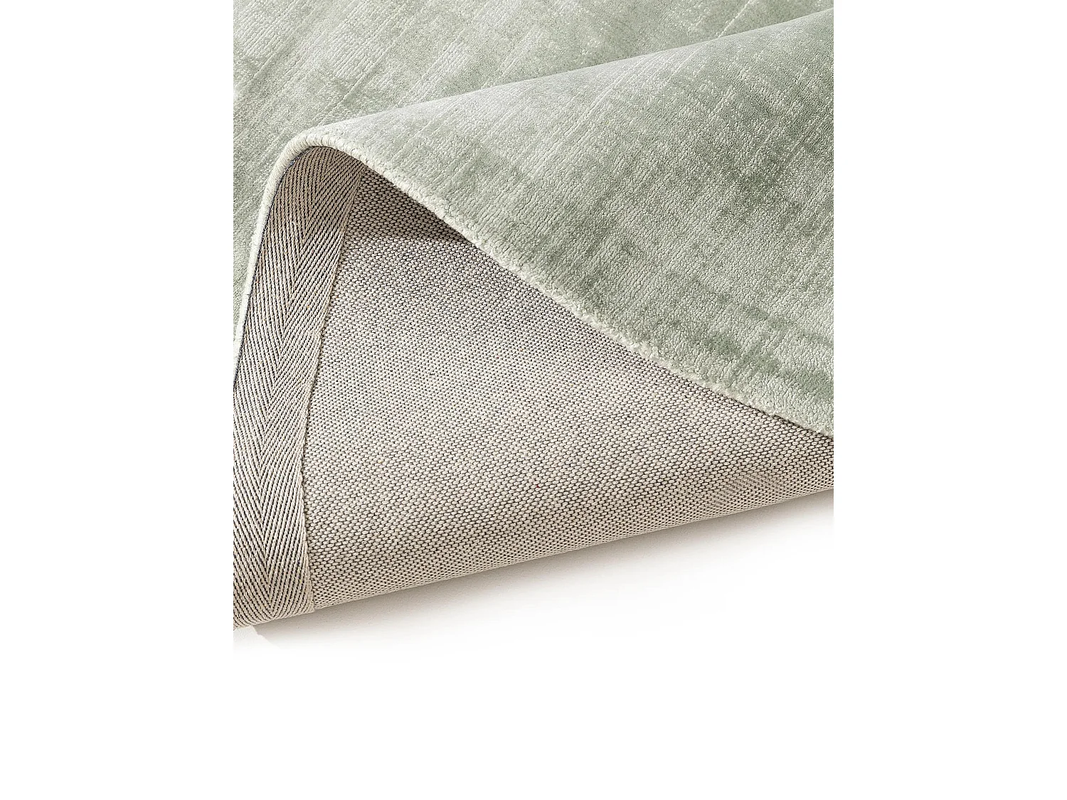 Tapis en viscose Rond Nova Menthe ø 160 cm rond