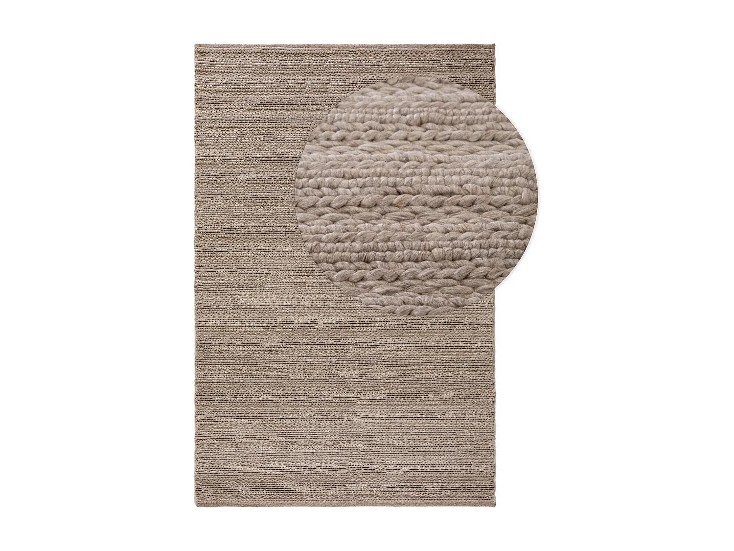 Tapis de laine Dina Beige 120x170 cm